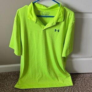 Under Armour Bright Lime Polo Shirt